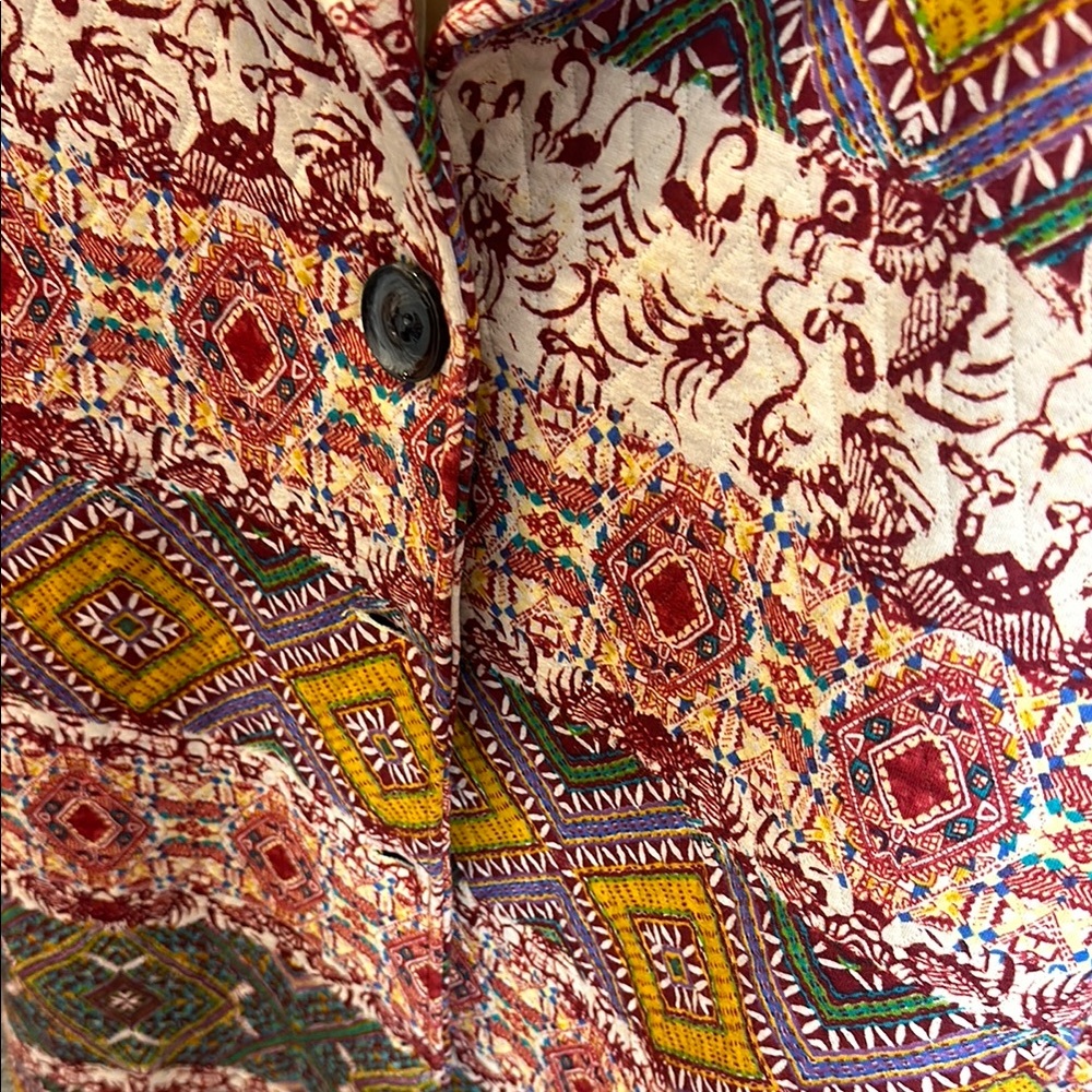 Mechant Multicolor Patterned Coat - image 2